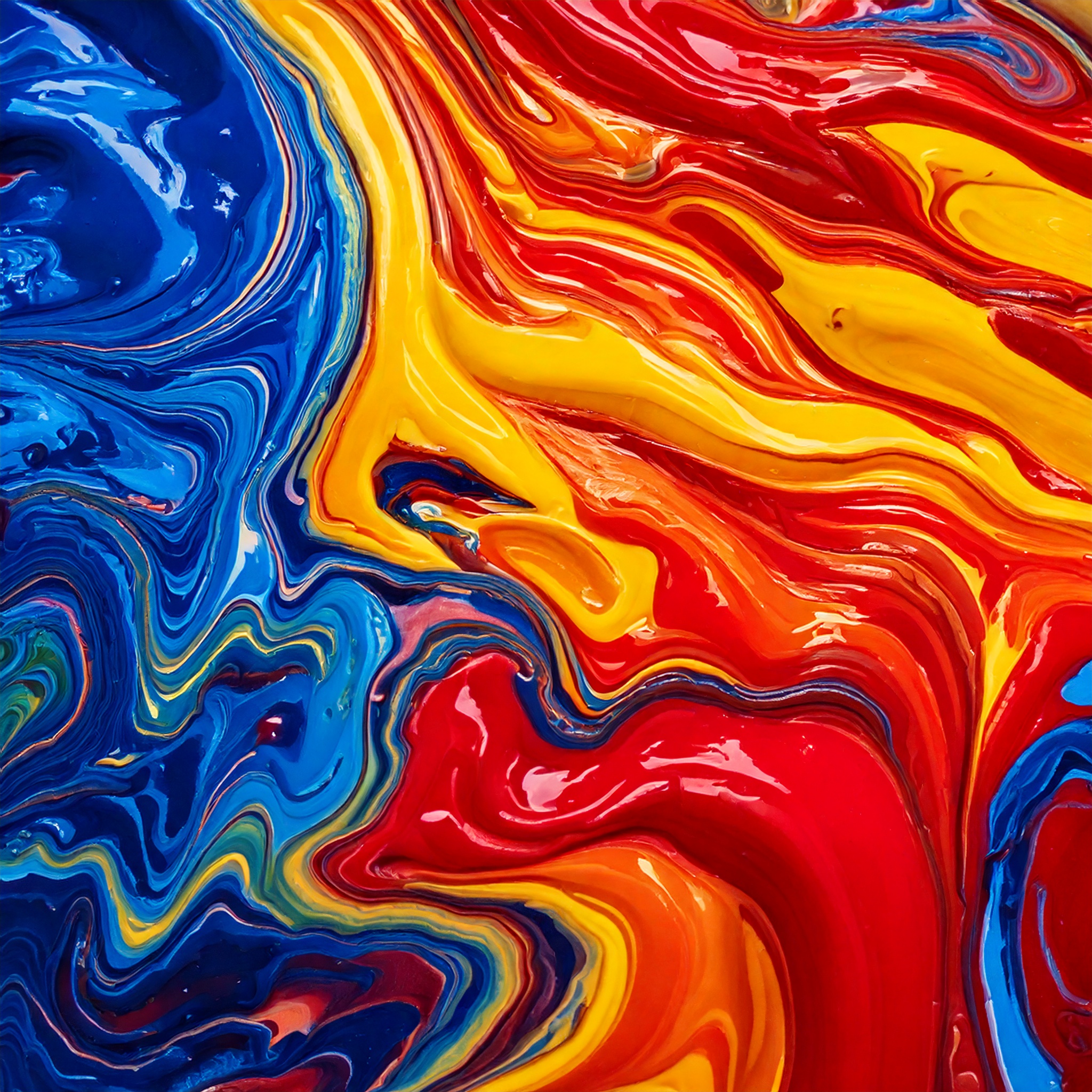 放熱フィンが効果的に機能することで、塗料製造中の熱管理が向上し、塗料の粘度や品質が安定する様子を表現した画像。